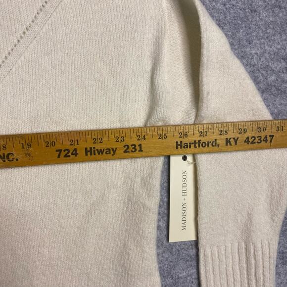 Women's sweater M Turtleneck cottagecore Classic preppy Elegant minomalist NYC - Picture 8 of 9